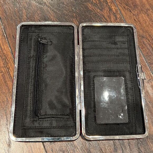 Southwestern Style Wallet cool flannel like material all over print no brand - Picture 4 of 6